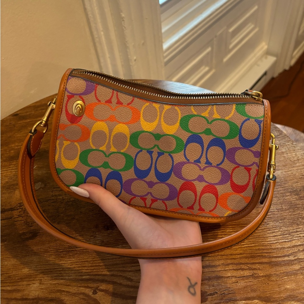 Coach full size rainbow swinger